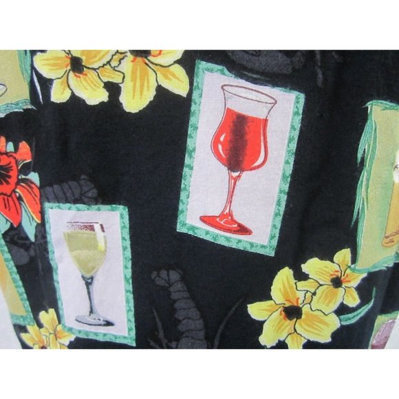 Blackwood vintage 1990s Men Hawaiian aloha shirt p2p 22" bartender cocktail luau - Picture 8 of 12